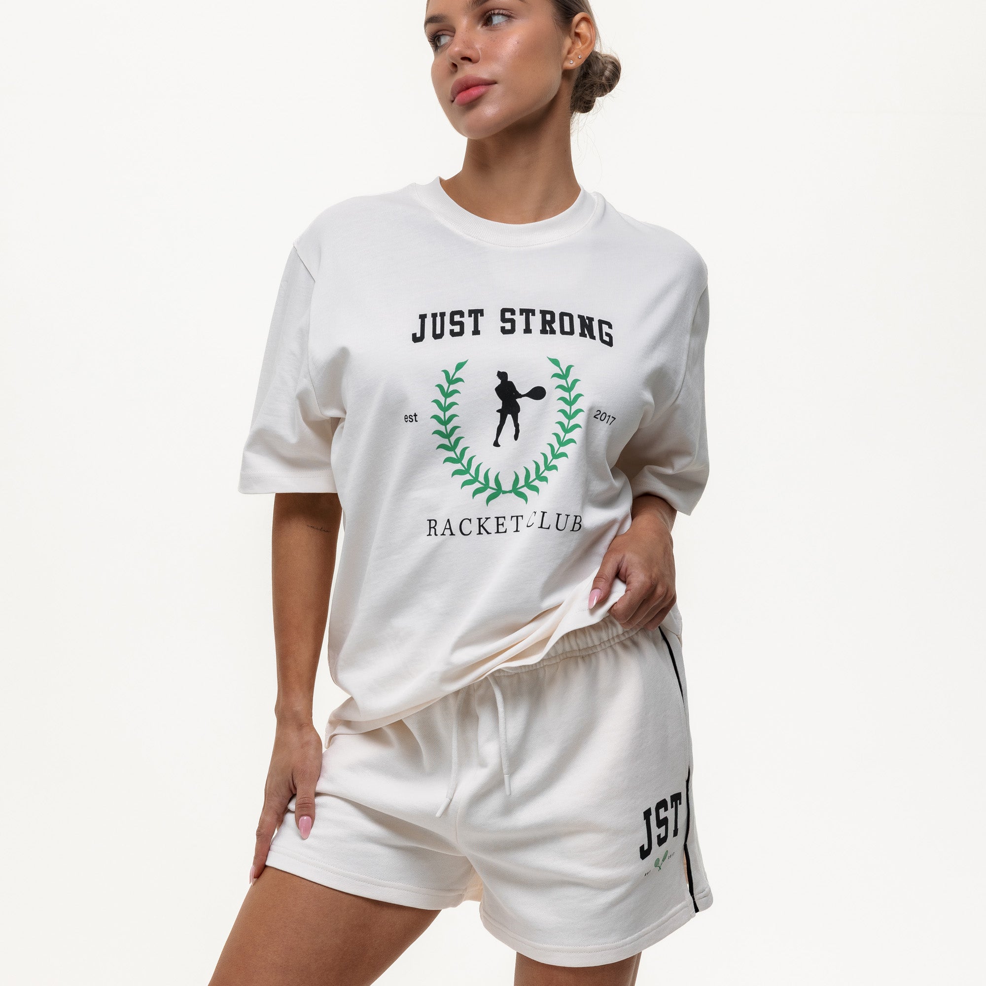 Club House Sweat Short - Off White