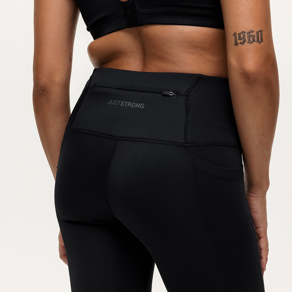 High Rise Genesis Leggings - Black Onyx