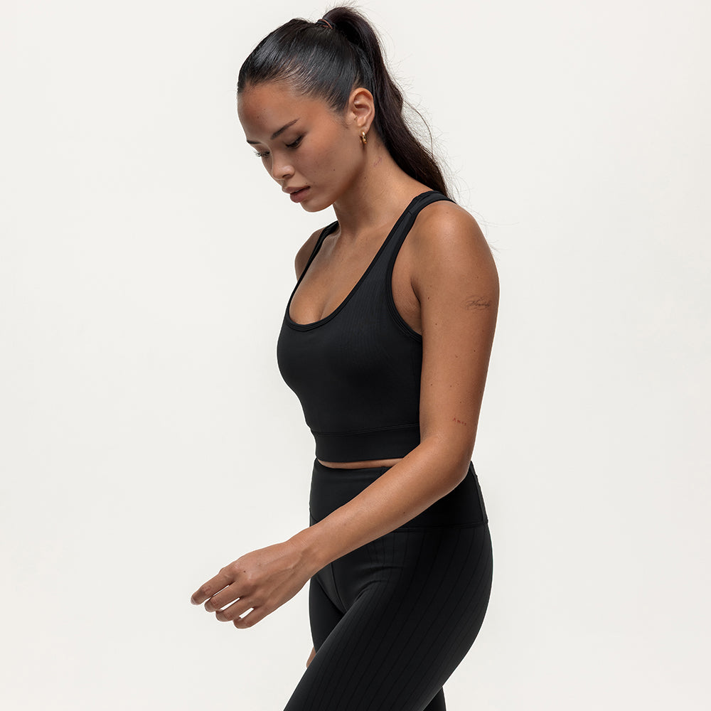 Agility Workout Bra - Black Onyx