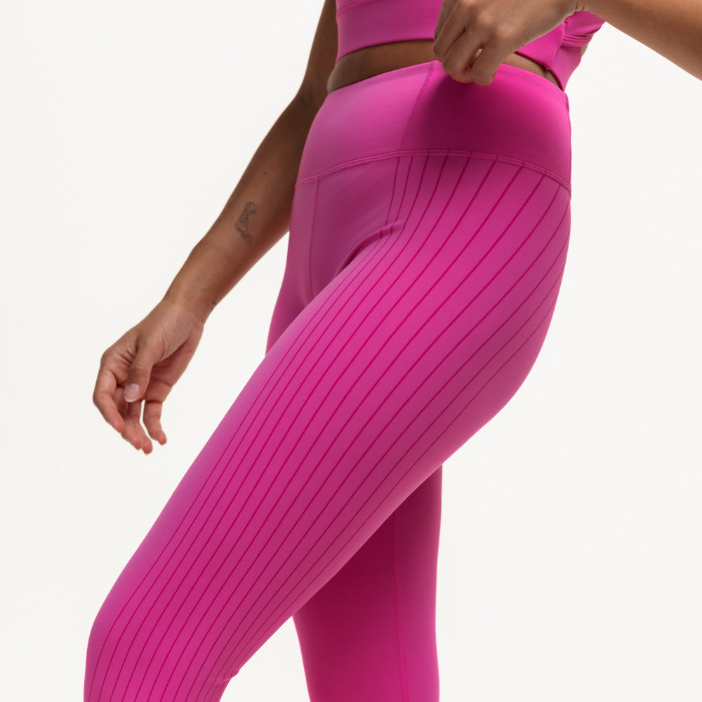 Agility Workout Leggings - Fucshia Pink