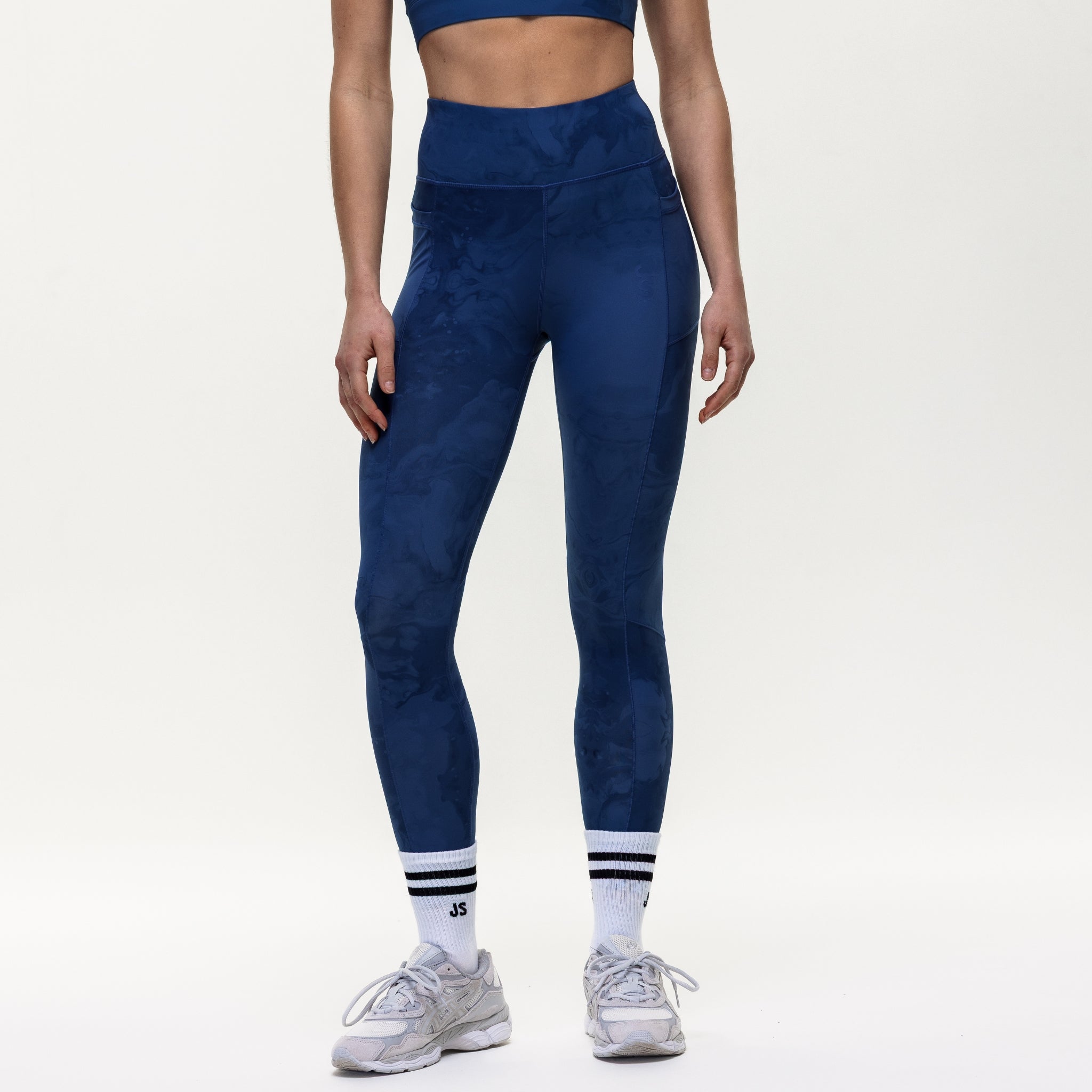 Power 7/8 Training Leggings - Indigo Marble