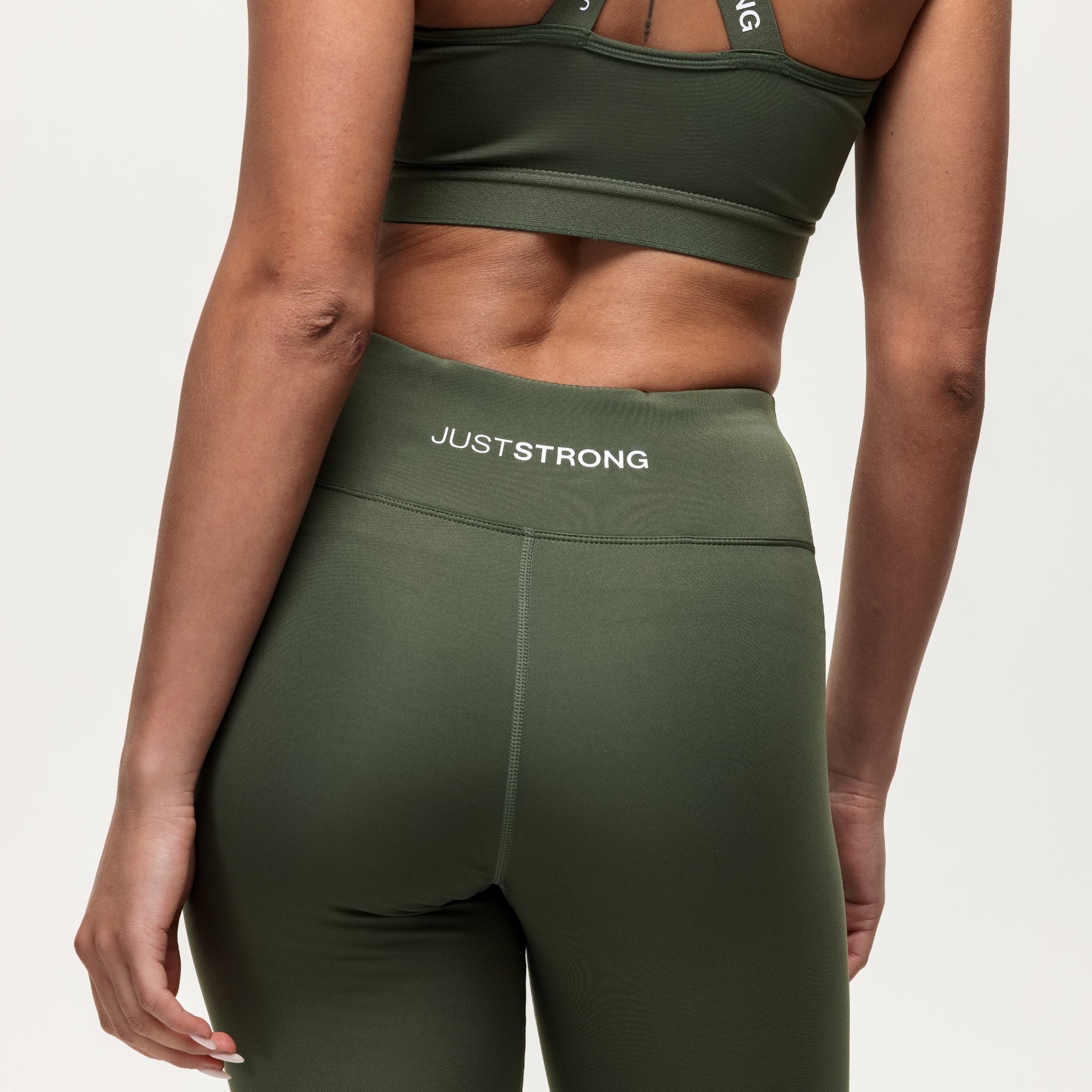 Motion Capri Leggings - Khaki