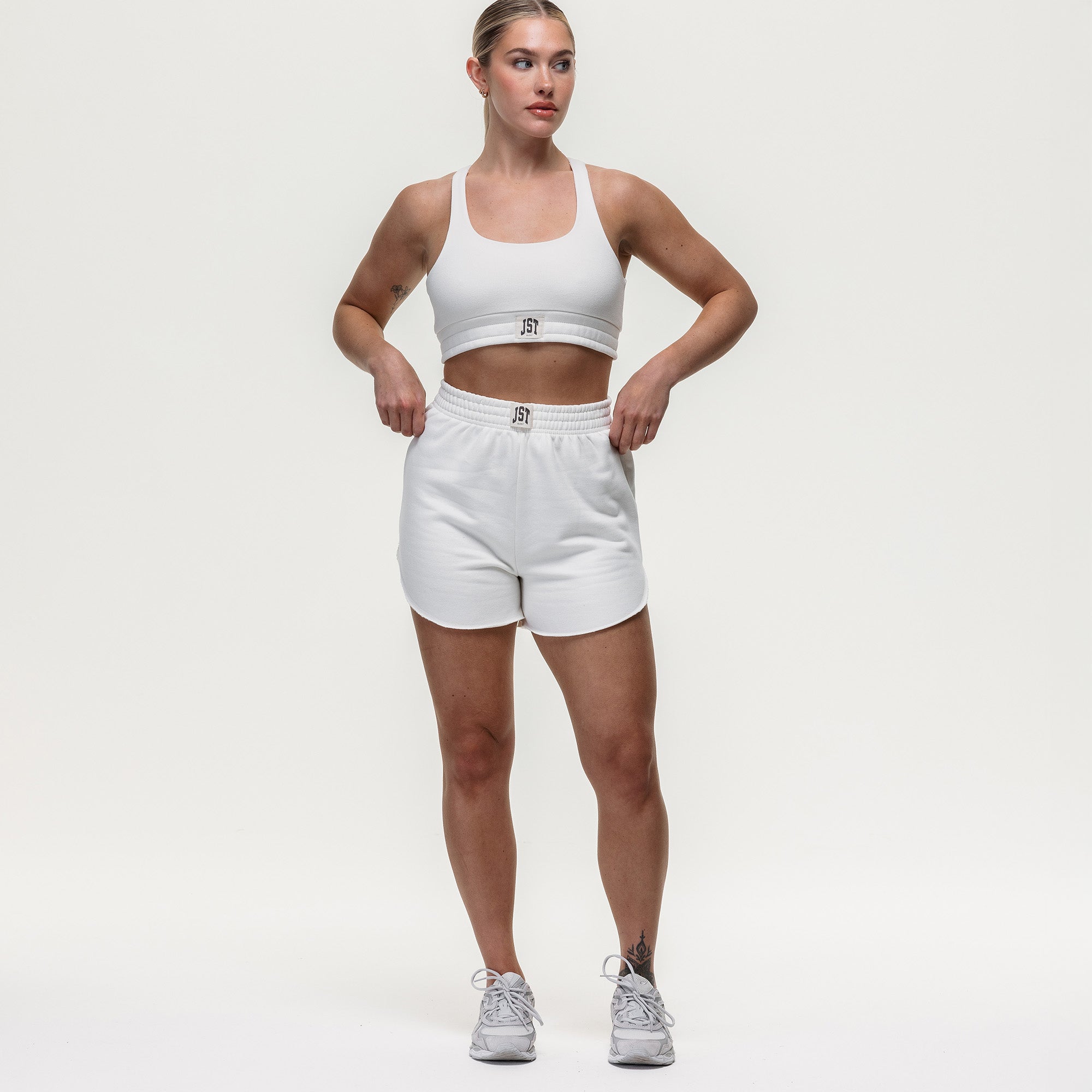 Timeout Sweatshirt Bralette - Vintage Stone