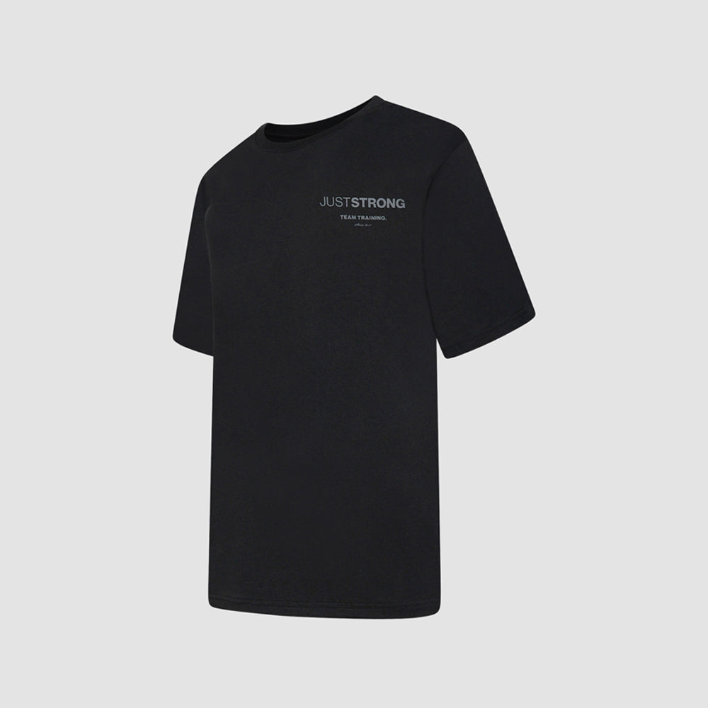 Motion Boyfriend Logo Tee - Black