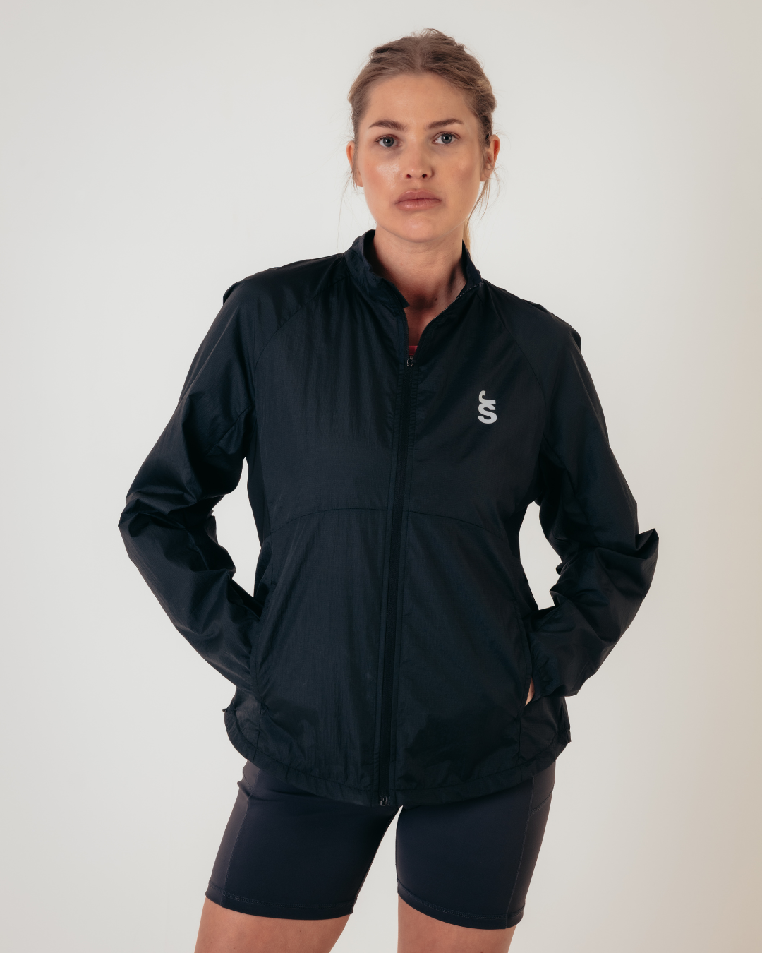 Run Lite Water Resistant Jacket - Black Onyx