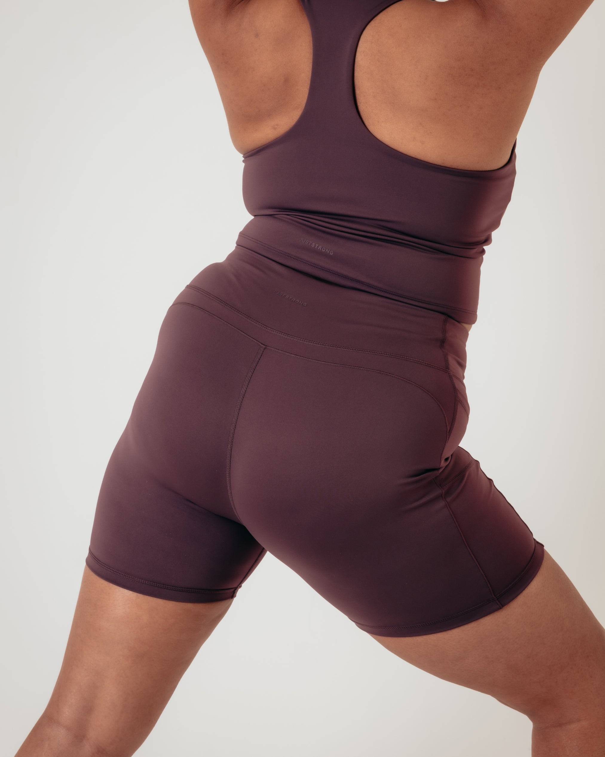Power Performance Shorts - Burgundy