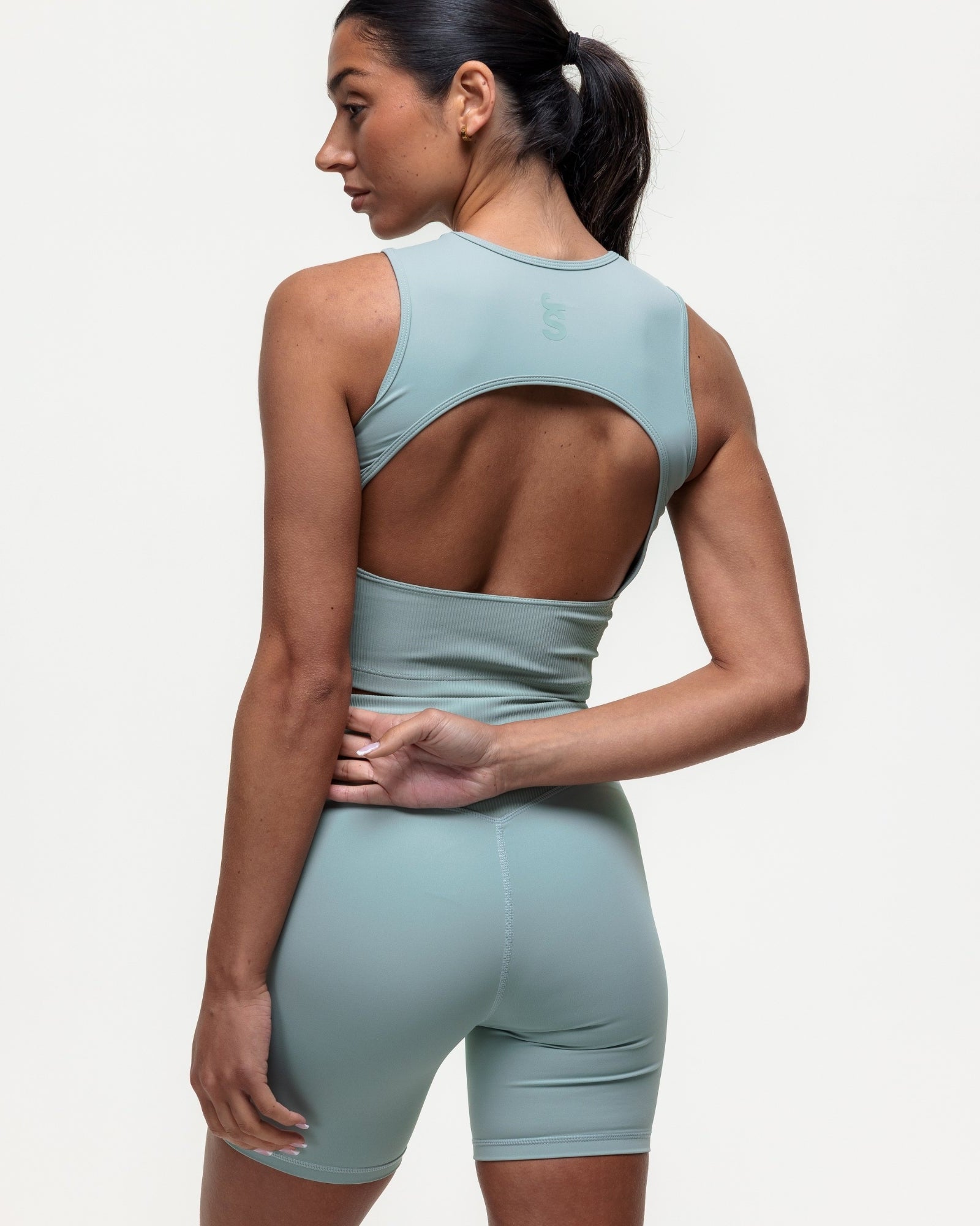 Prana Crop Vest - Seamoss