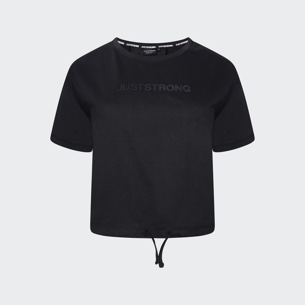 Everyday Drawstring Tee - Black Onyx