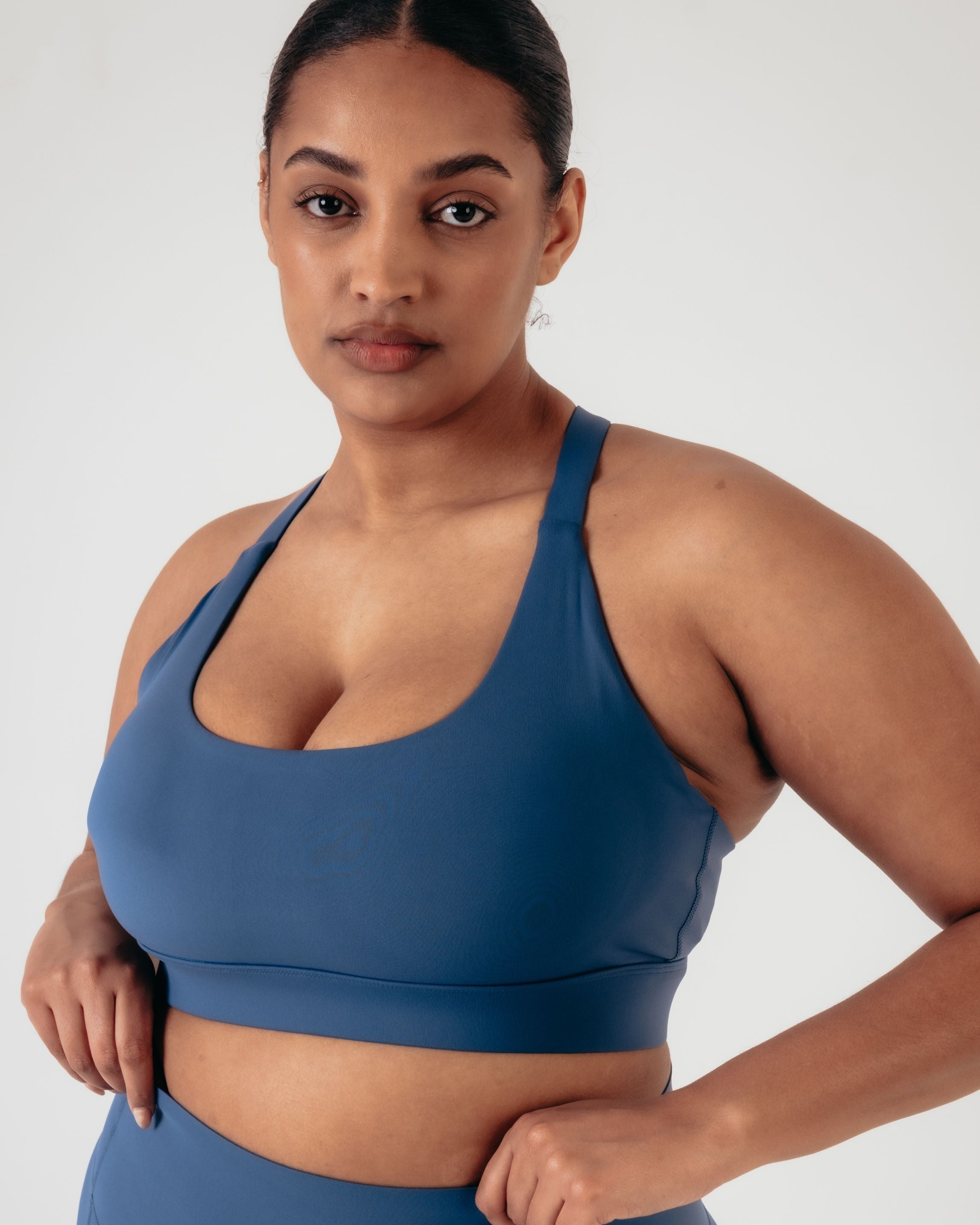 Impact High Support Bra - Indigo