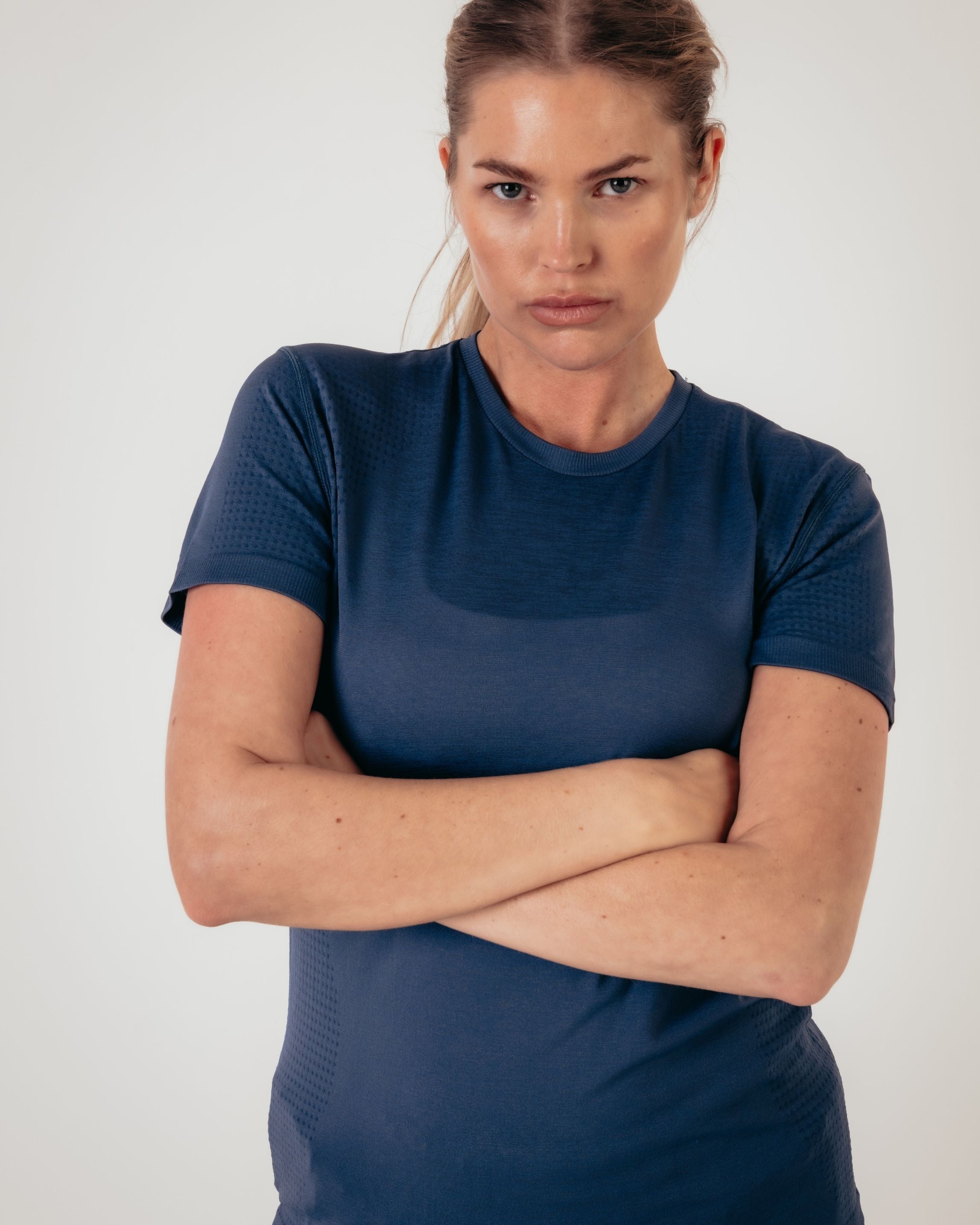 Seamless Performance Training Tee - Indigo