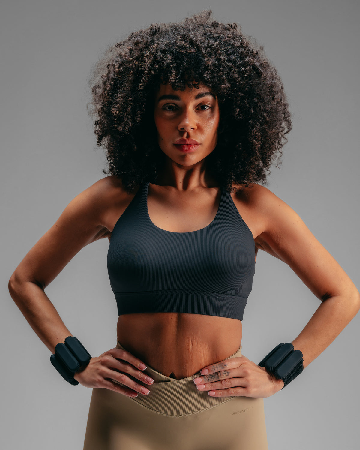 Wrap Over Cycle Shorts - Mocha