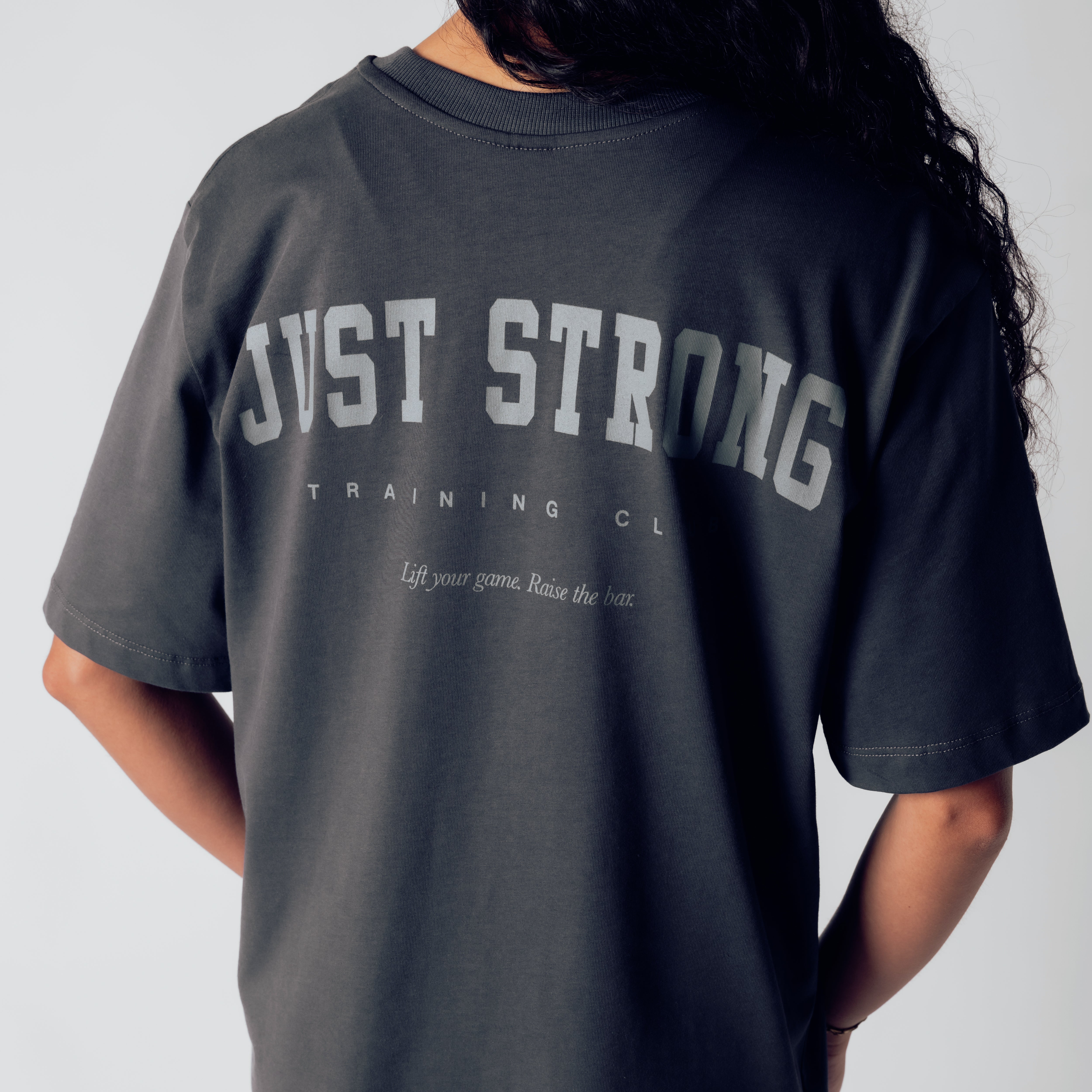 Training Club Oversized Tee - Washed Black